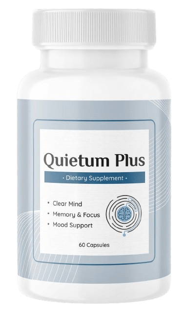 Quietum Plus Supplement Bottle front view
